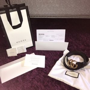 Gucci belt unisex 90 (36in)